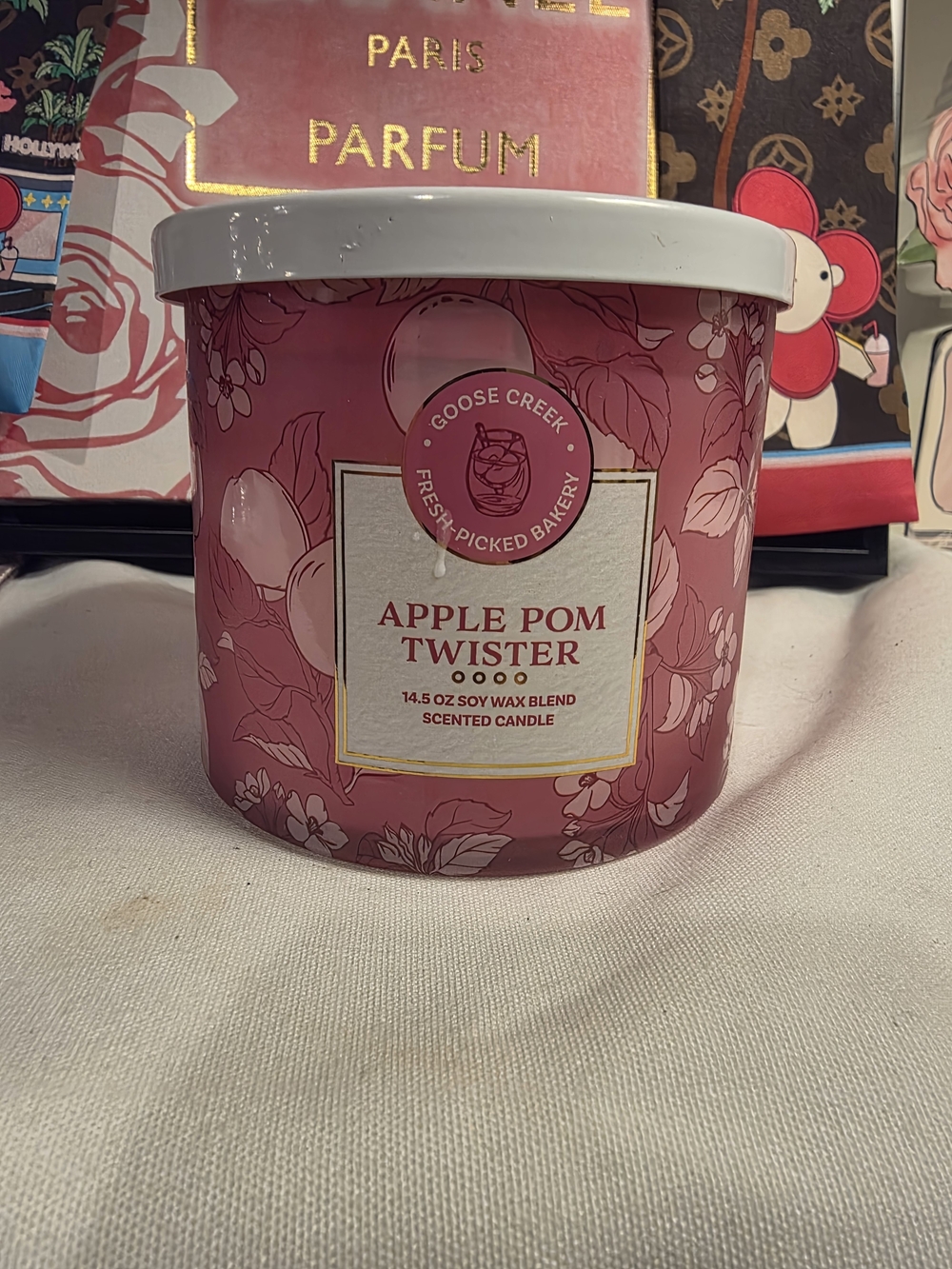 Goose Creek Apple Pom Twister Candle
